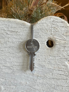 "Worthy" Silver Classic Giving Key