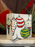 Jill Harper 5" Ornaments Cube Canvas Art