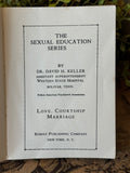 Antique Set Of "The Sexual Education Series" Books 1928