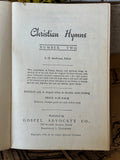 Vintage "Christian Hymns" Book Volume 2 1948