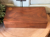 Old Wooden Spice Box