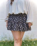 Floral Becca Mini Skirt