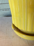 Vintage Yellow McCoy Pottery Planter