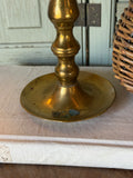 Vintage Brass Candle Stick Holder