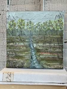 Jill Harper 8" Landscape Canvas Painting