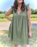 Elise Eyelet Dress