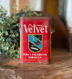 Vintage Velvet Tobacco Tin