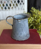 Vintage Enamel Greyware Pitcher
