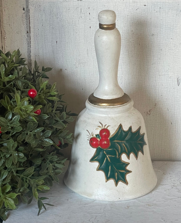 Vintage Ceramic Christmas Bell