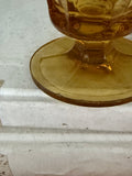Vintage Anchor Hocking Amber Iced Tea Glass