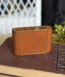 Vintage New Haven Travel Alarm Clock w/ Case