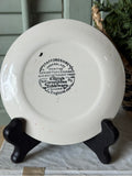 Small Vintage Coaster Plate Staffordshire English Ironstone
