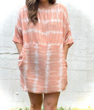 Tie-Dye Tangerine Tunic