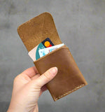 Handmade "Origami" Leather Wallet