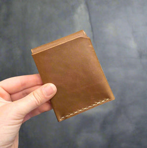 Handmade "Origami" Leather Wallet