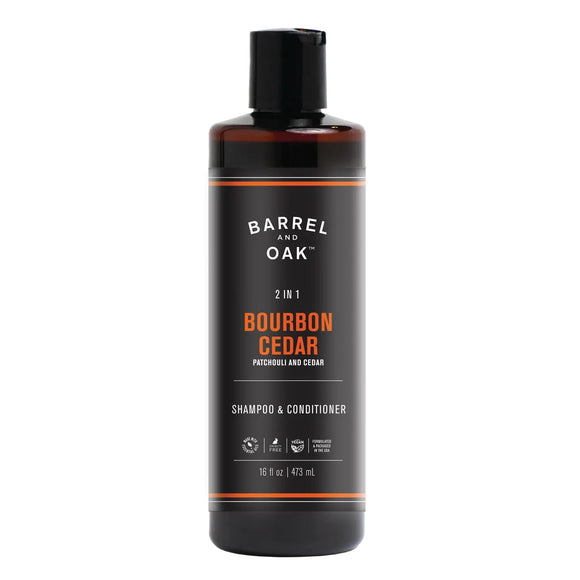 Bourbon Cedar 2-in-1 Shampoo + Conditioner