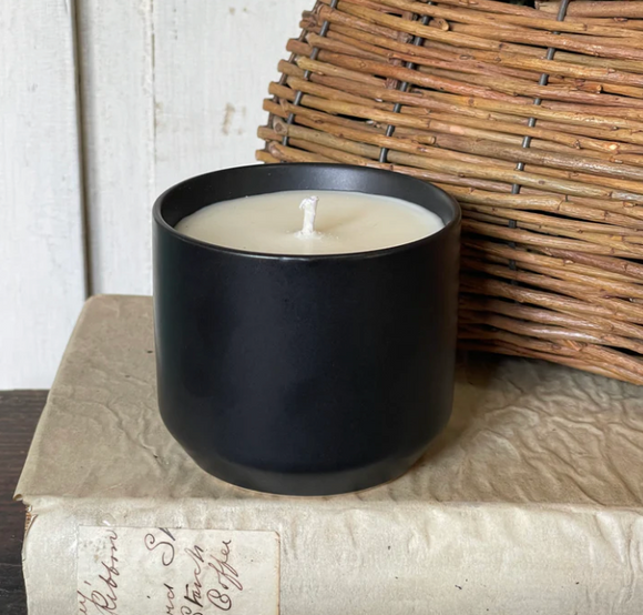 Campfire 9oz Soy Candle in Reusable Pottery