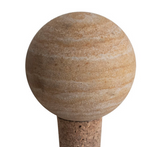 Marble & Cork Bottle Stopper