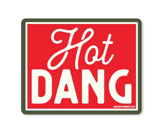 Hot Dang Sticker