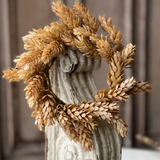 Small Beige Hops Candle Ring