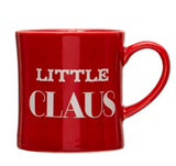 Stoneware Little Claus Red/White Mug