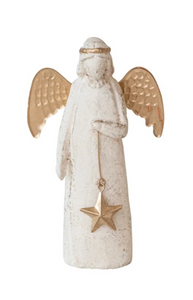 Paper Mache Angel Figurine