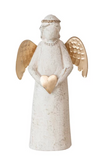 Paper Mache Angel Figurine