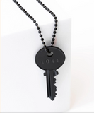 "Strength" Matte Black Classic Giving Key