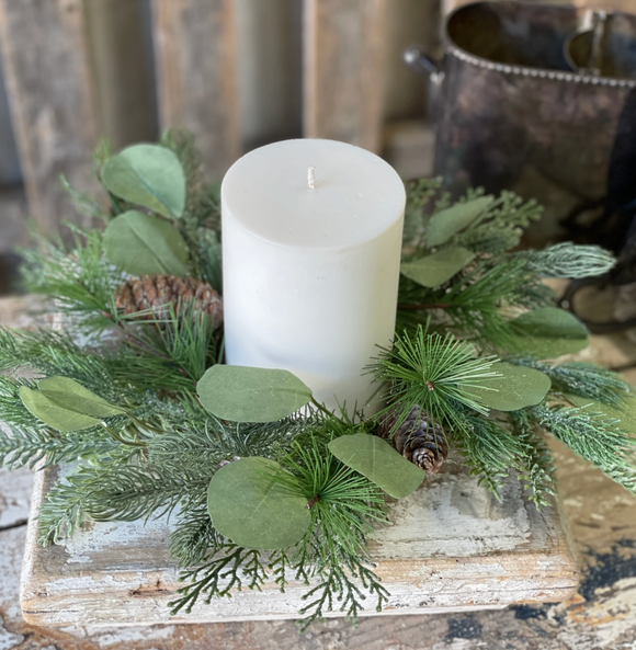 Forest Glory Eucalyptus Candle Ring