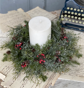 Wintry Mix Candle Ring