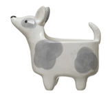 Ceramic Dog-Shaped Planter