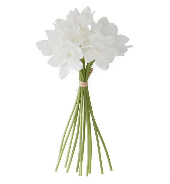 Real Touch White Daffodil Bundle