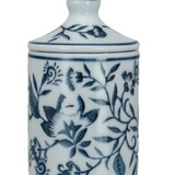 Hand-Painted Stoneware Spice Jar