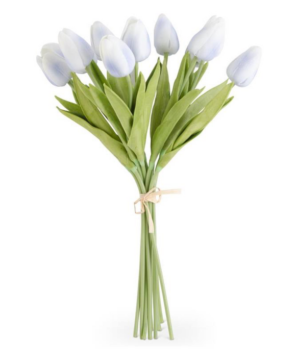 Real Touch Pale Blue Tulip Bundle