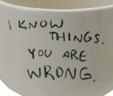 Organic Stoneware Mug w/ Sentiment