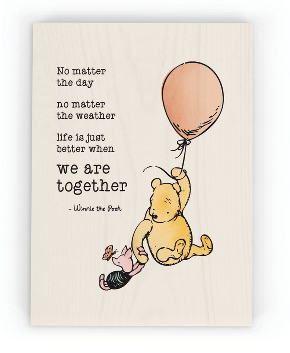 Winnie The Pooh Collection Decorative Block 