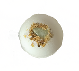 Aquamarine & Sophora Bath Bomb w/ Gem