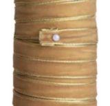 Velvet Metallic Ribbon on Wood Spool
