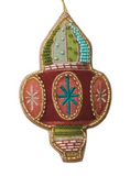 Soft Beaded & Embroidered Ornament