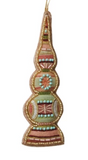 Soft Beaded & Embroidered Ornament