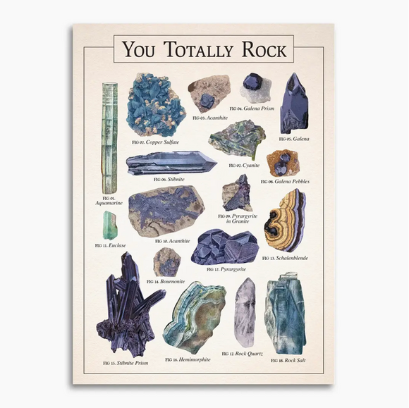 You Totally Rock Thank You Card