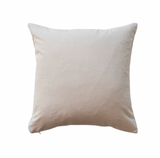 Square Canvas Snowflake Pillow w/ Beads & Embroidery