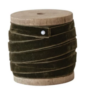 Velvet Ribbon on Spool