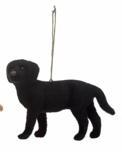 Furry Labrador Ornament