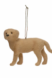 Furry Labrador Ornament