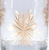 Etched & Hand-Painted Votive