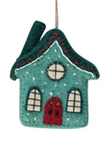 Handmade Felt North Pole Village Ornament