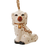Ceramic Staffordshire Dog Ornament