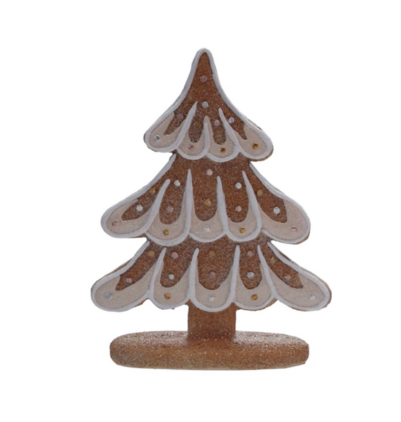 Resin Gingerbread Tree