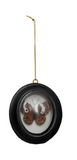 Resin Shadowbox Ornament w/Butterfly